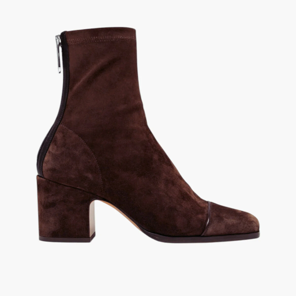 Ava | Bottines Élégantes à Talons Carrés