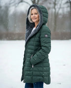 Olivia | Manteau d’Hiver Matelassé