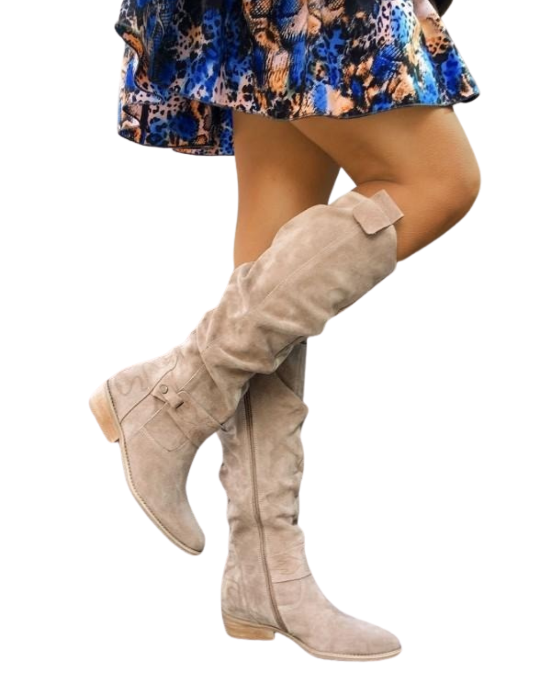 Zavira | Bottes élégantes et chaudes en daim pour femmes