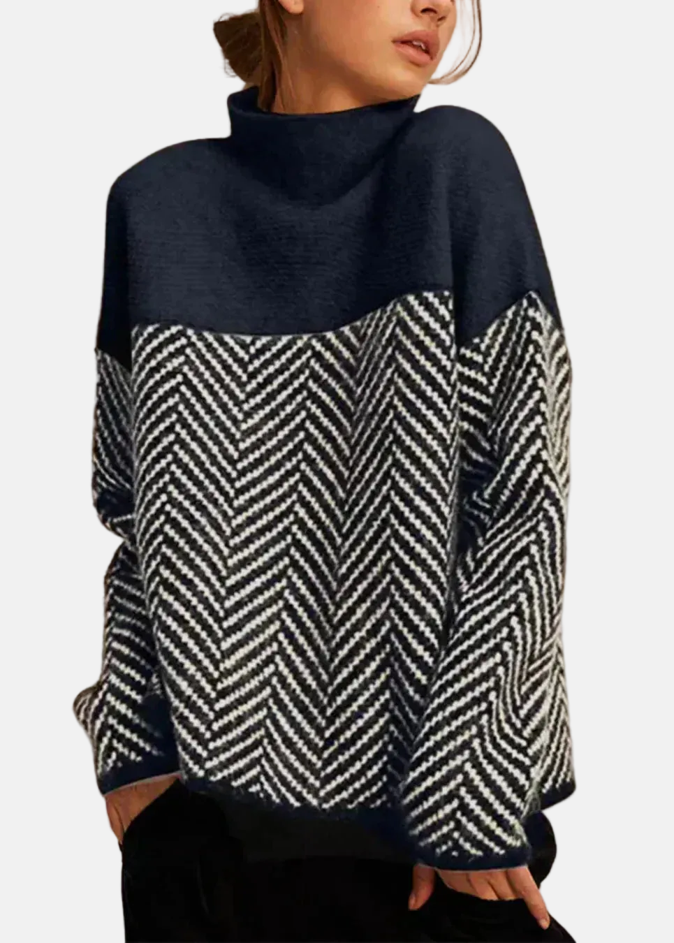 Malene | Pull à col