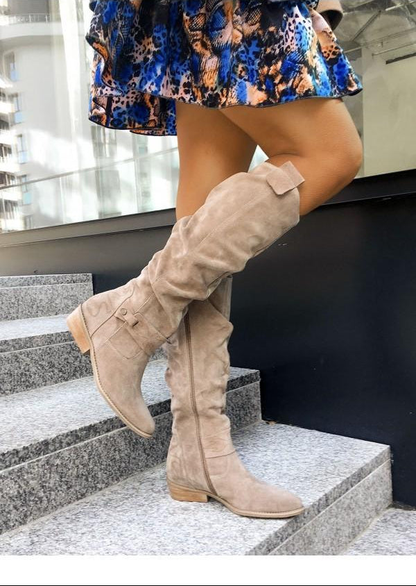 Zavira | Bottes élégantes et chaudes en daim pour femmes