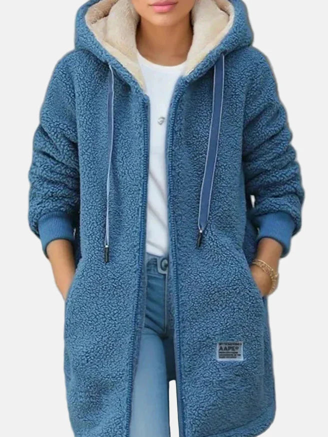 Marie | Sweat à Capuche Zippé