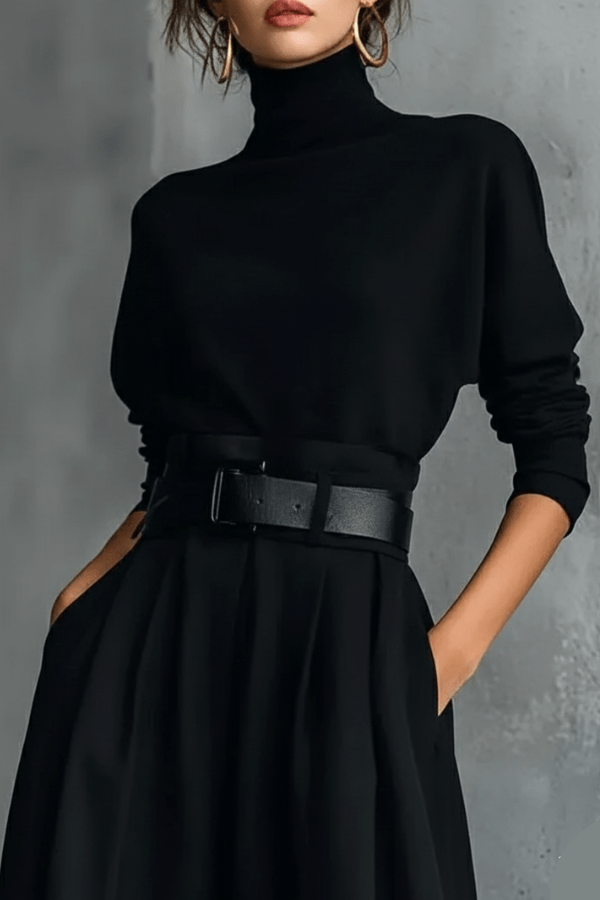 Doris | Combinaison élégante à col montant