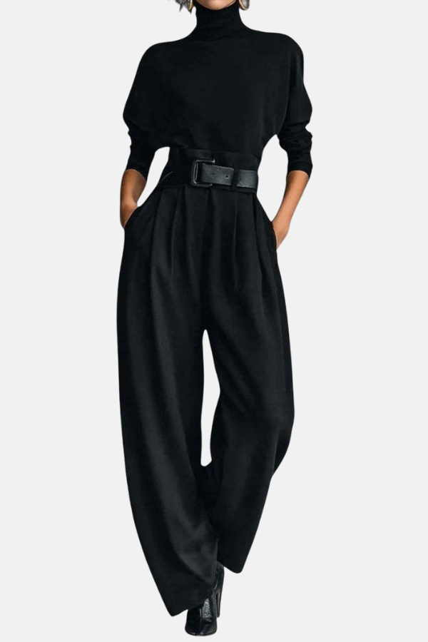 Doris | Combinaison élégante à col montant