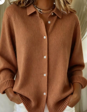 Livia | Cardigan long élégant et intemporel