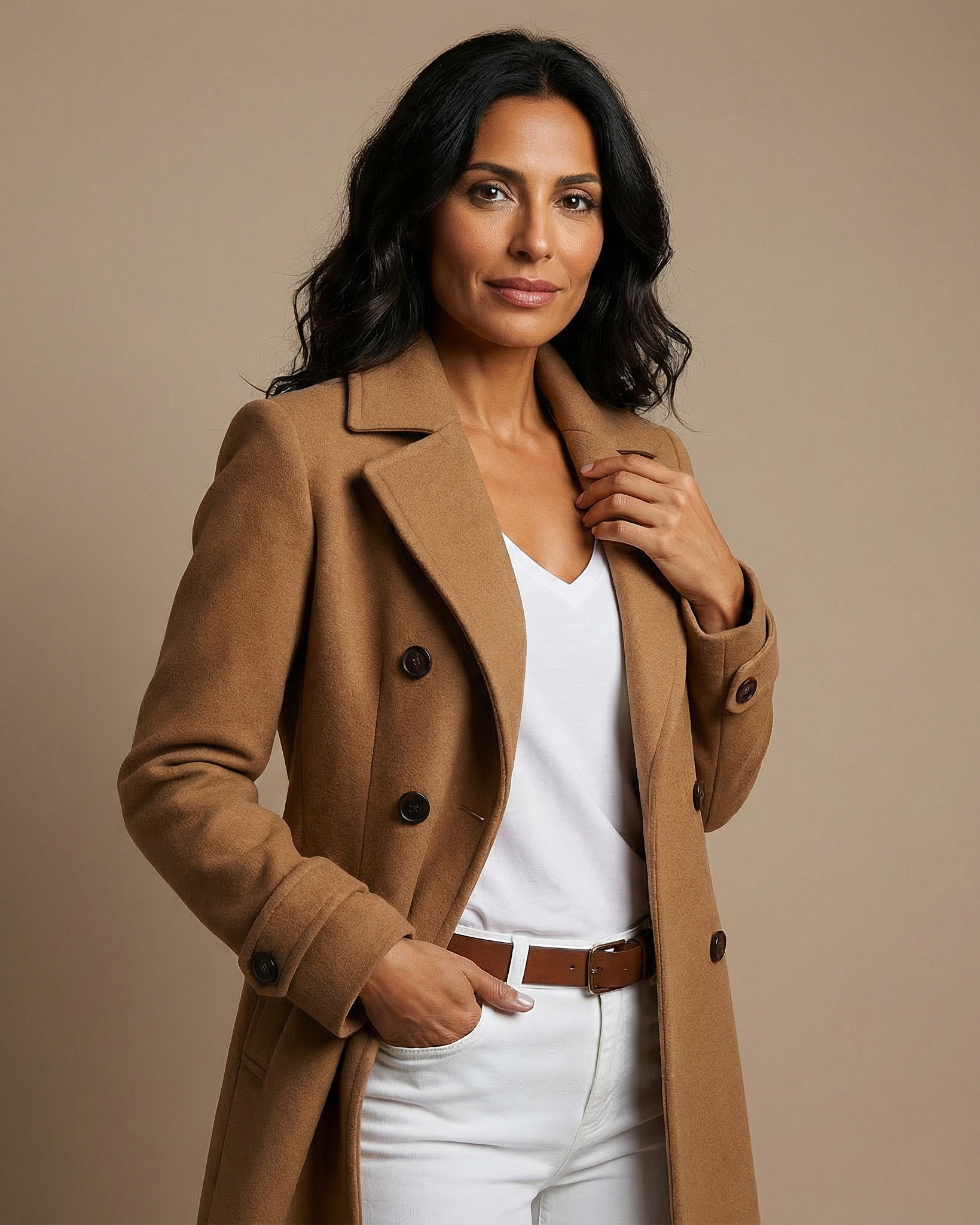 Ebi™ | Manteau Classique en Laine