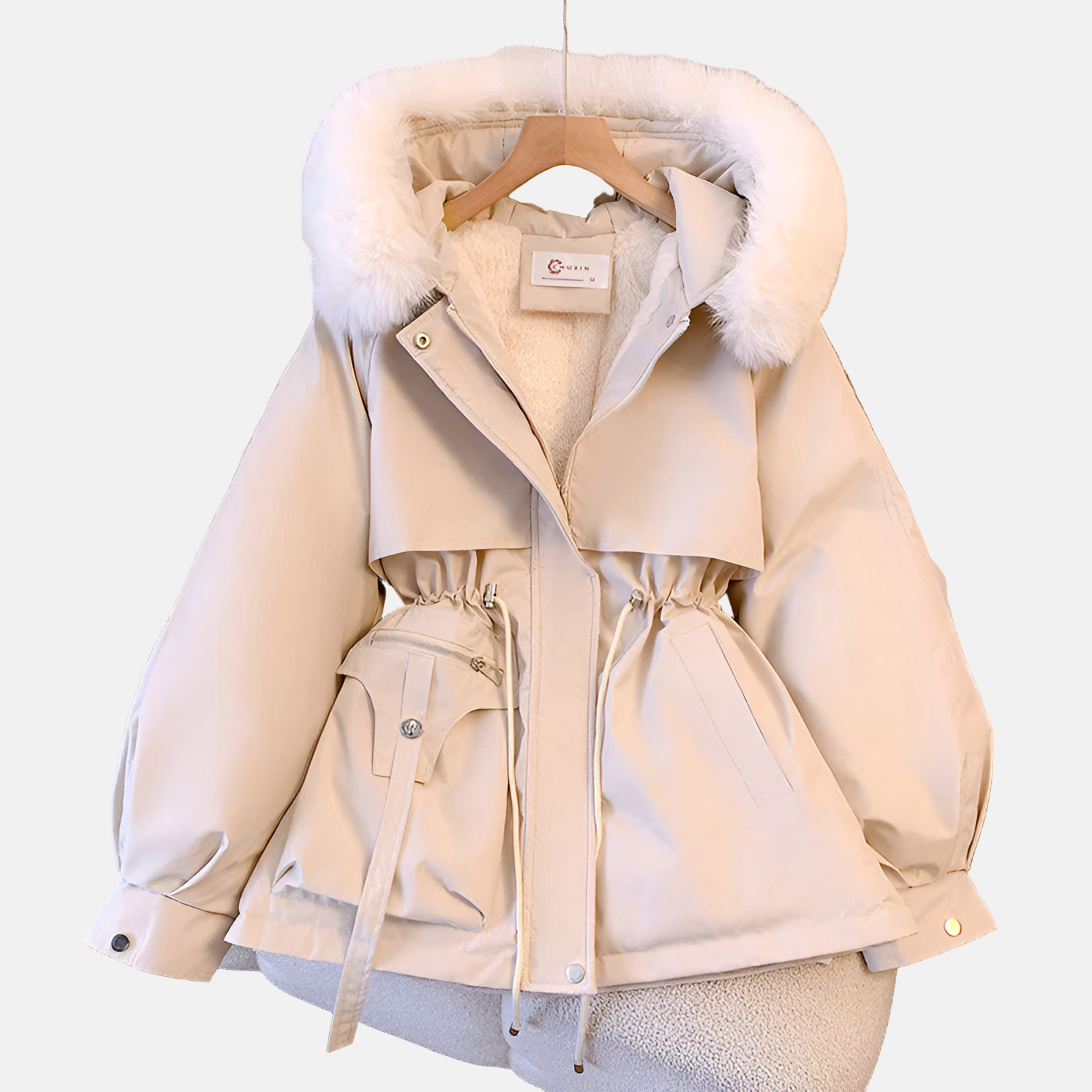 Olivia | Manteau d'Hiver Élégant