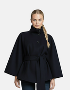 Cosette | Veste à col montant et ceinture